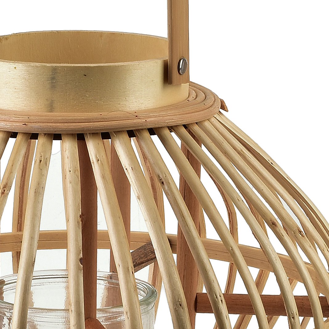LUCIE NATURAL Lantern 32xh27cm
