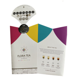 Caja de regalo con farol