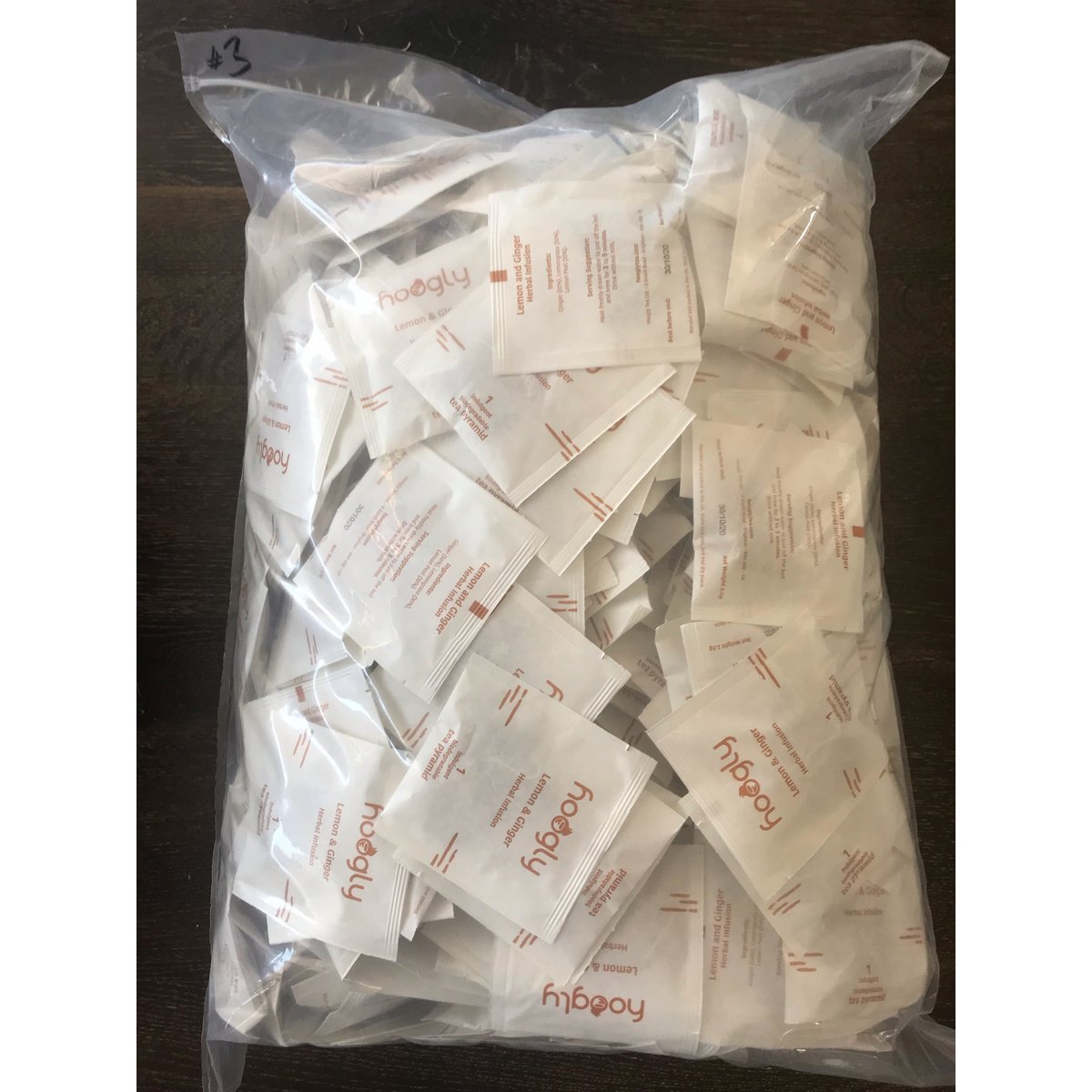 Citron & Gingembre - Infusion aux herbes - Enveloppe individuelle x 250
