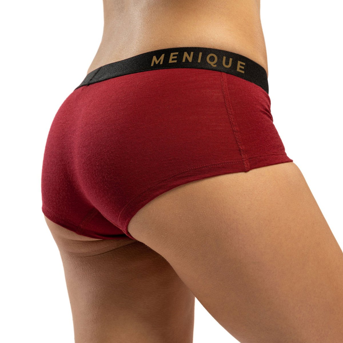 Boxer Femme Merino 160 Cerise Royale