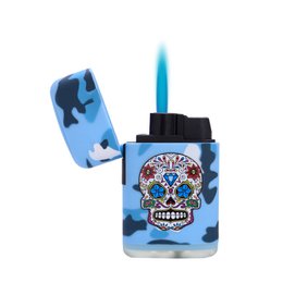 Zapalniczka Jetfflame Dekor w kolorze niebieskiego płomienia w kolorze Camouflame