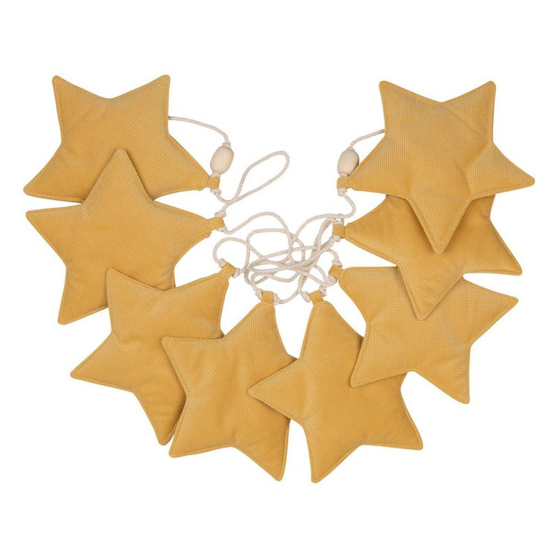 “Honey Dust” Velvet Garland with Stars