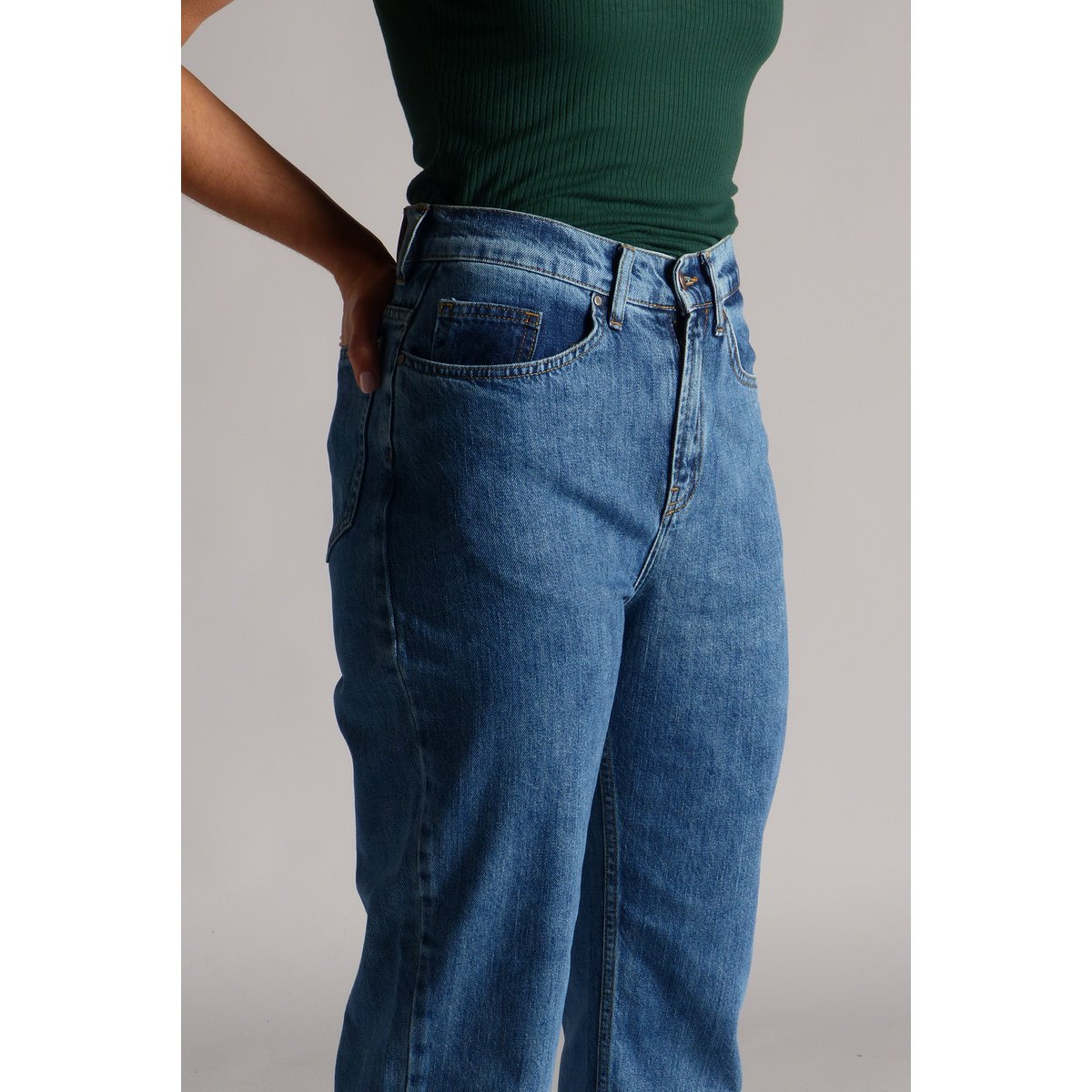 Jean Flare - Taille Haute - jean loose