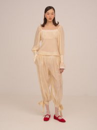 Crème Crush-blouse