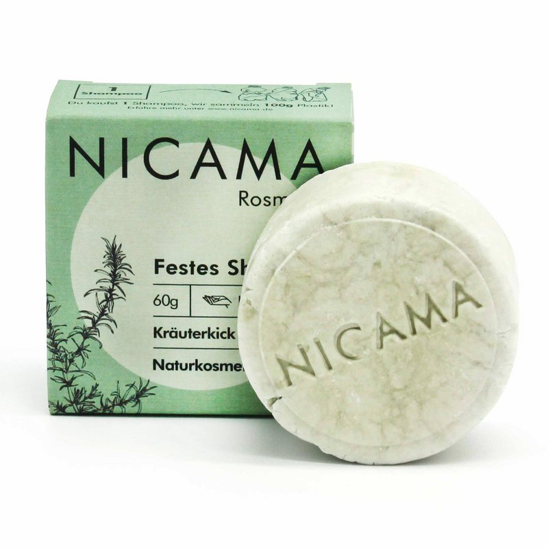 NICAMA - Festes Shampoo - Rosmarin