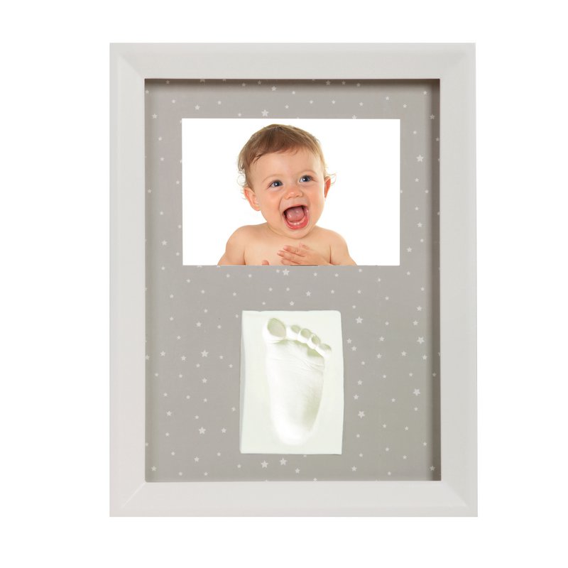 Adora Vertical Frame – Photo & Baby Hand/Footprint