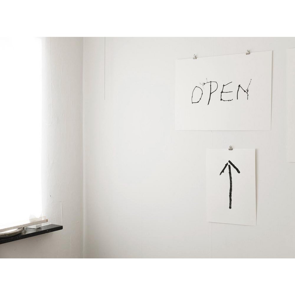 OPEN (horizontal) - Siebdruck