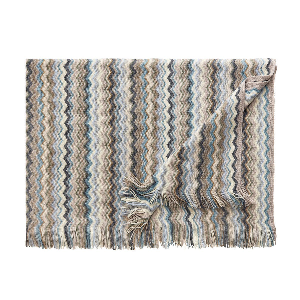Plaid FIRENZE bleu clair