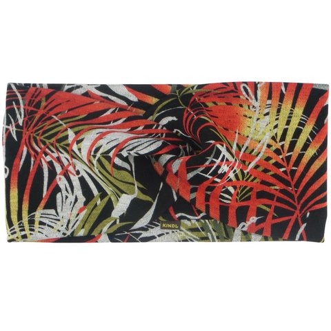 Headband Leaves Ponte Jersey