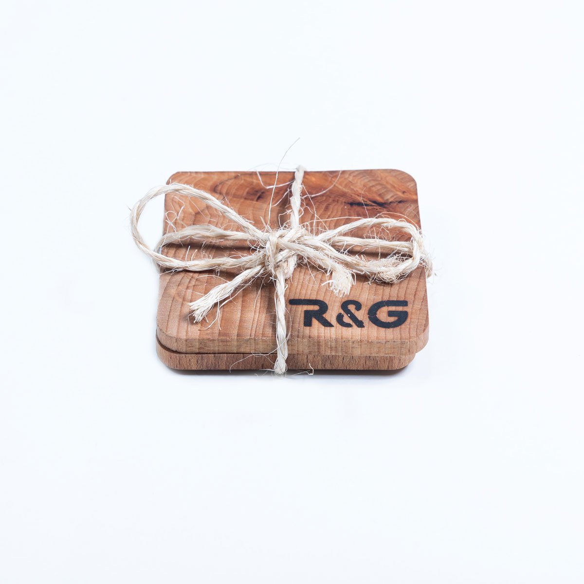 Untersetzer "R & G" - Zwei