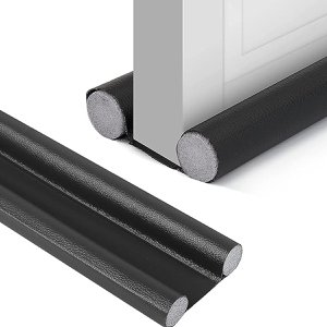 Tour strip for doors - 93 cm - sound -damping and insulating - universal - black