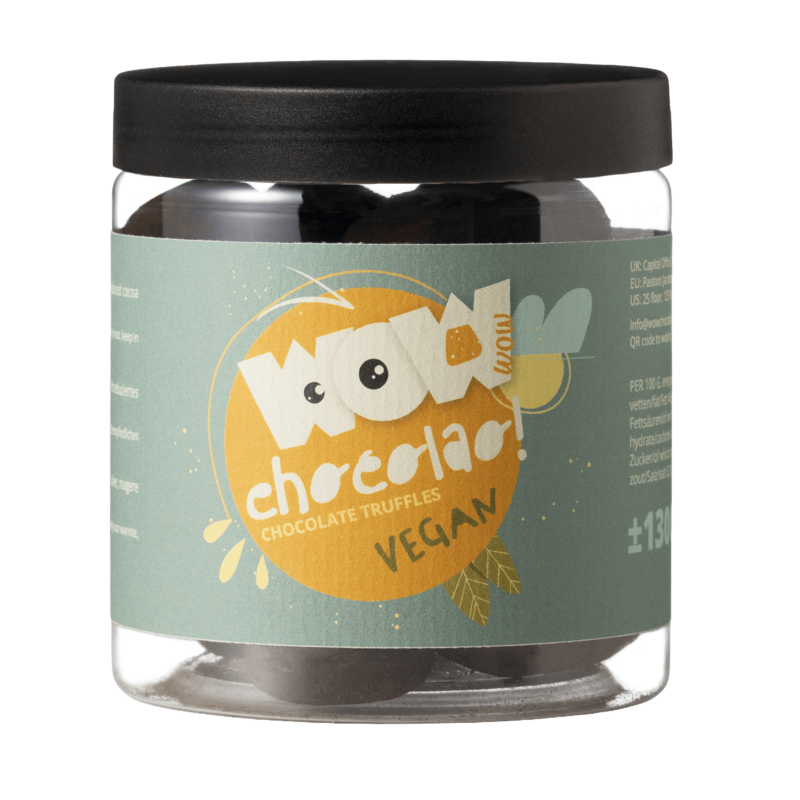 Vegan Summer Truffles Gift Jar 130g | Dairy-Free Summer Chocolate
