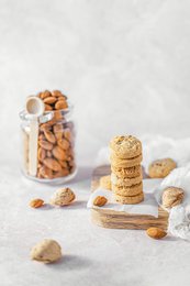 Kekse – Shortbread – geröstete Haselnüsse