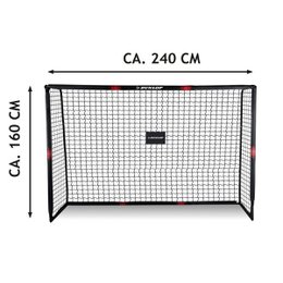 Football Goal Black