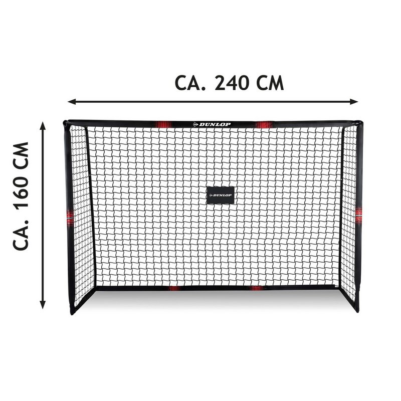 Football Goal Black