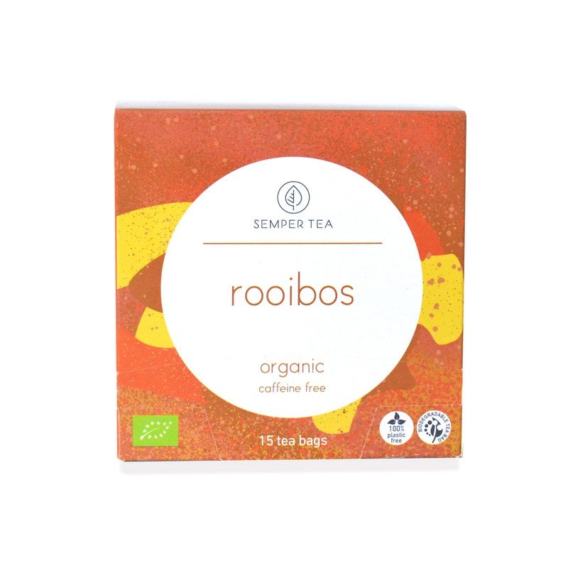 Tè biologico ROOIBOS I Piramide in bustina NO PLASTICA