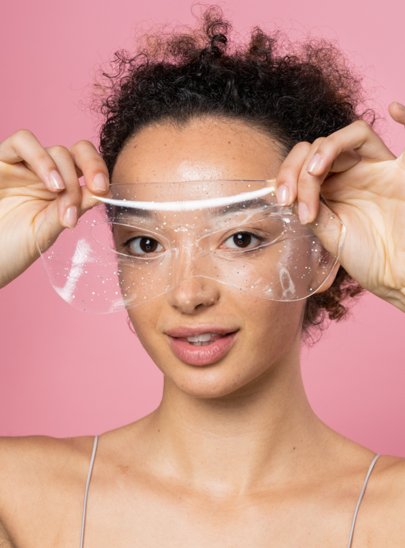 Crystal Glow Hydrogel Augenmaske