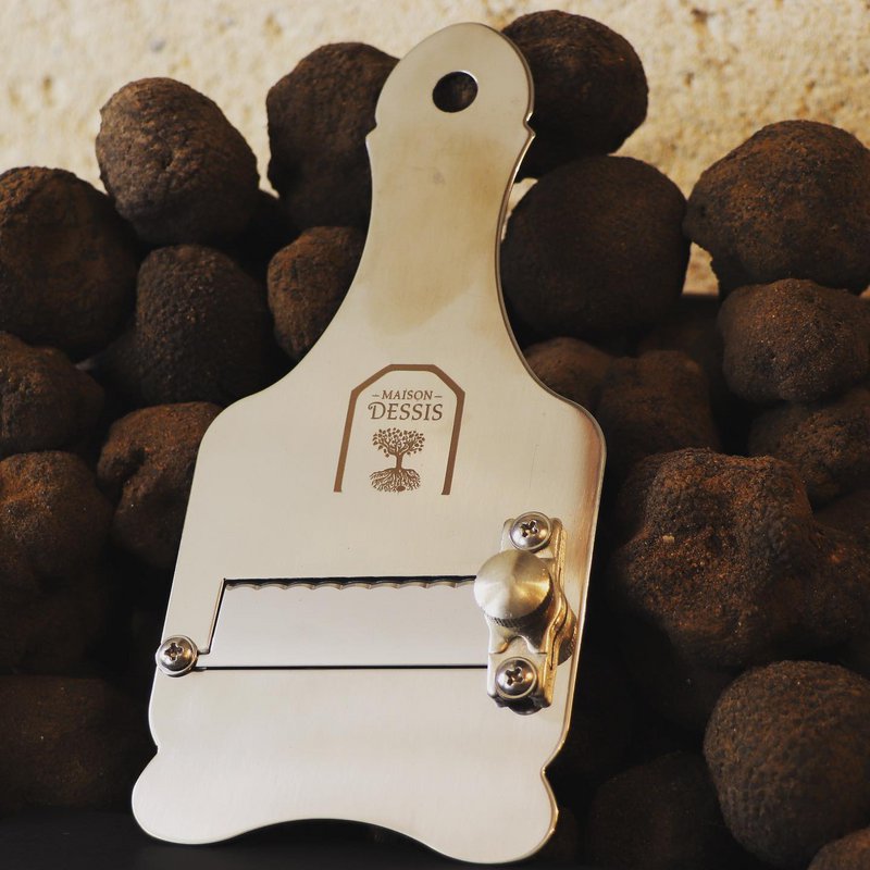 Roestvrijstalen mandoline voor truffels
