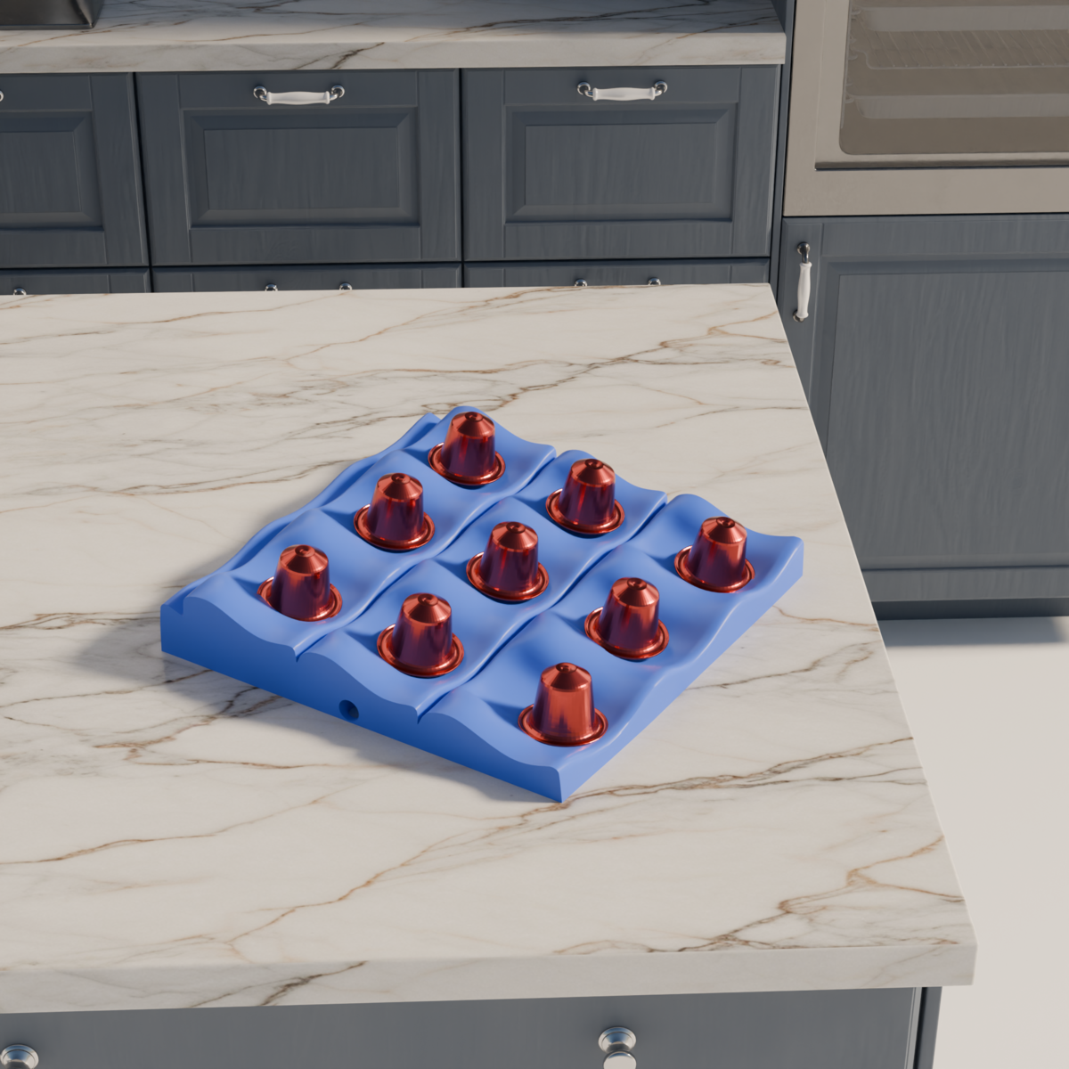 Fiastra Wavy Nespresso Capsule Organizer
