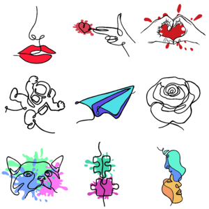 mixed palette
