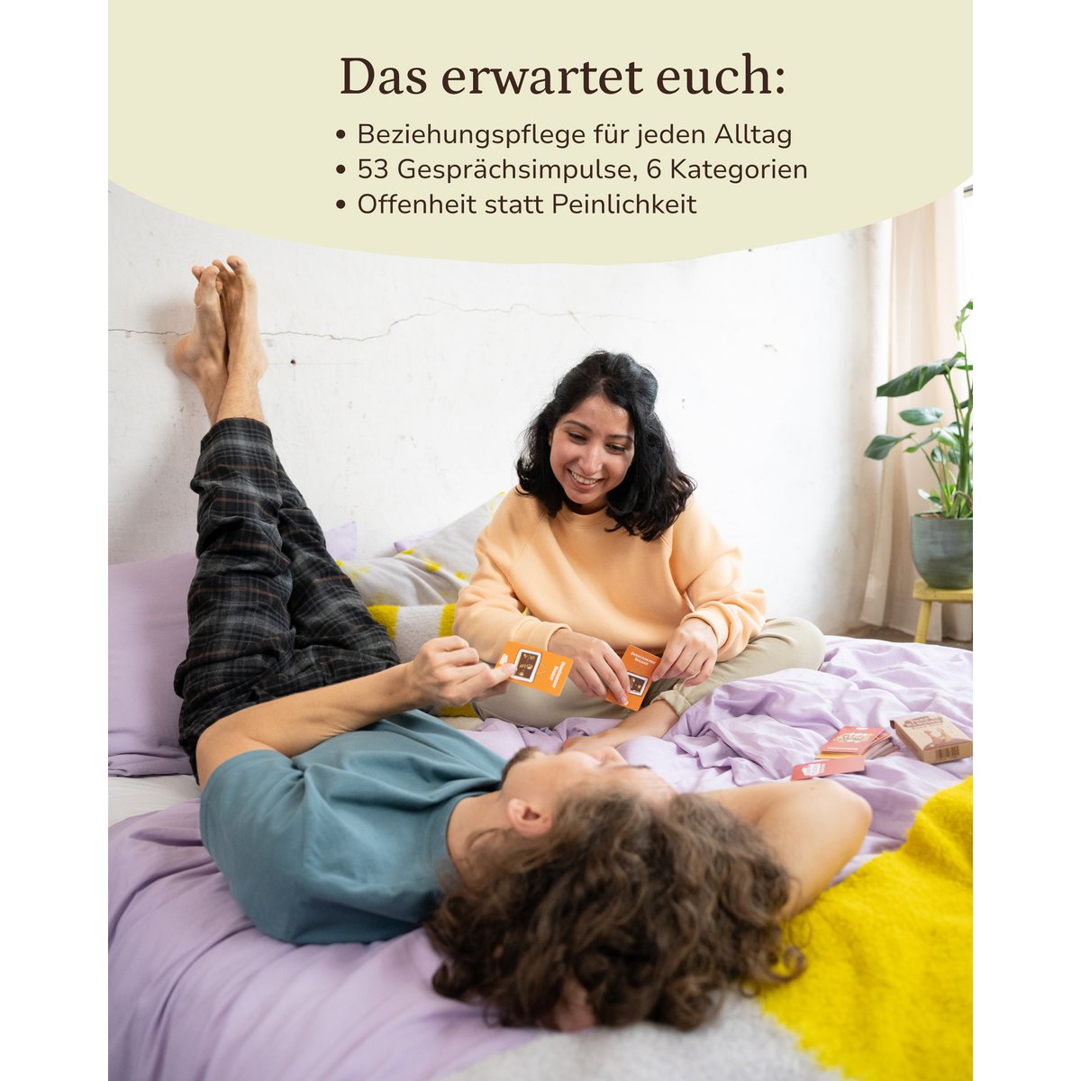 Couple Minutes Pillow Talk – Ensemble de cartes de conversation pour couples