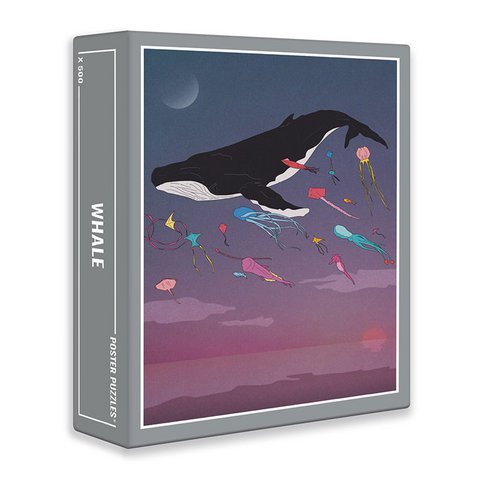 Whale Jigsaw Puzzle (500 pieces)