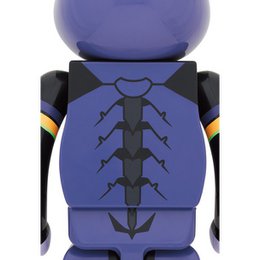 400 % und 100 % Bearbrick-Set – Evangelion (EVA-Einheit 13 – neue Farbe)