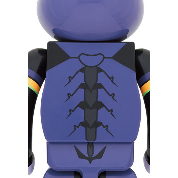 400 % und 100 % Bearbrick-Set – Evangelion (EVA-Einheit 13 – neue Farbe)
