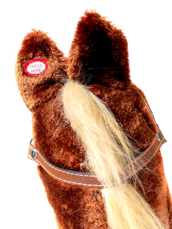 PLUSH HORSE SOFTIK BROWN - ST344