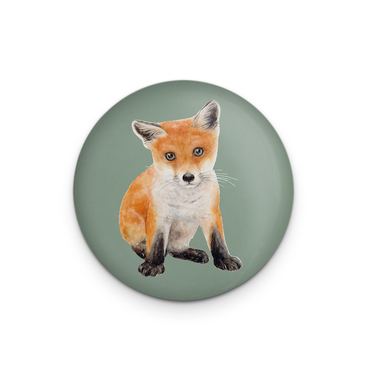 Aimant déco Renard roux