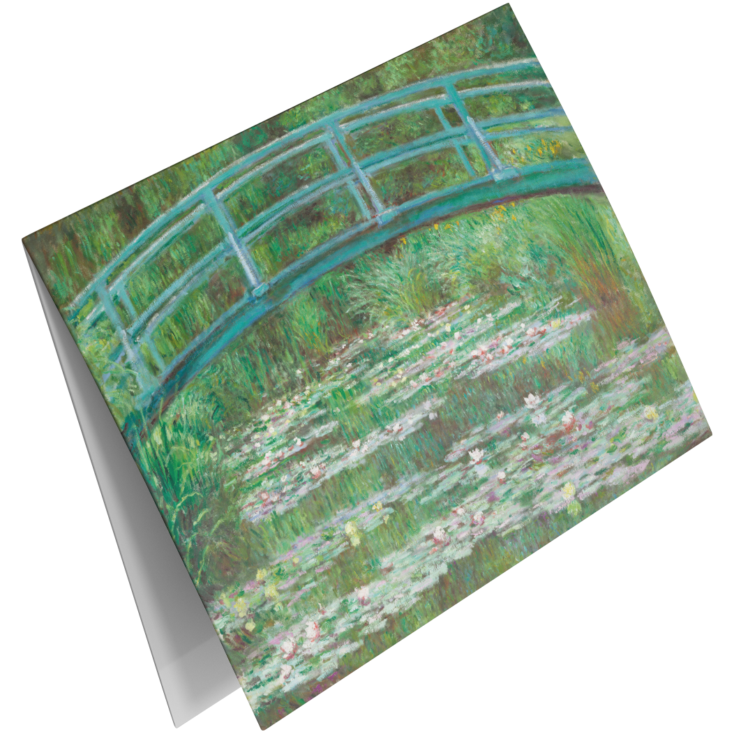 Jeu de cartes de voeux Claude Monet