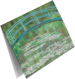 Lykønskningskort sæt Claude Monet