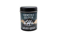 Gewürz-Glück Winter Edition Spice yourself up happy gift box - set of 4 spice jars with wild deer, Christmas bakery, Alibaba & Aladin as well as vegetable greetings spice mixture