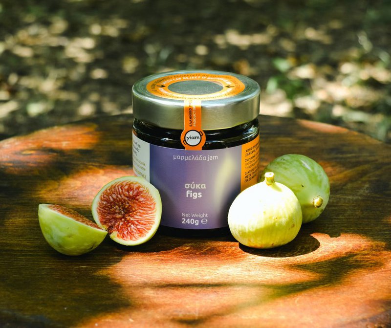 YIAM Handmade Fig Jam, 240g, no added sugar