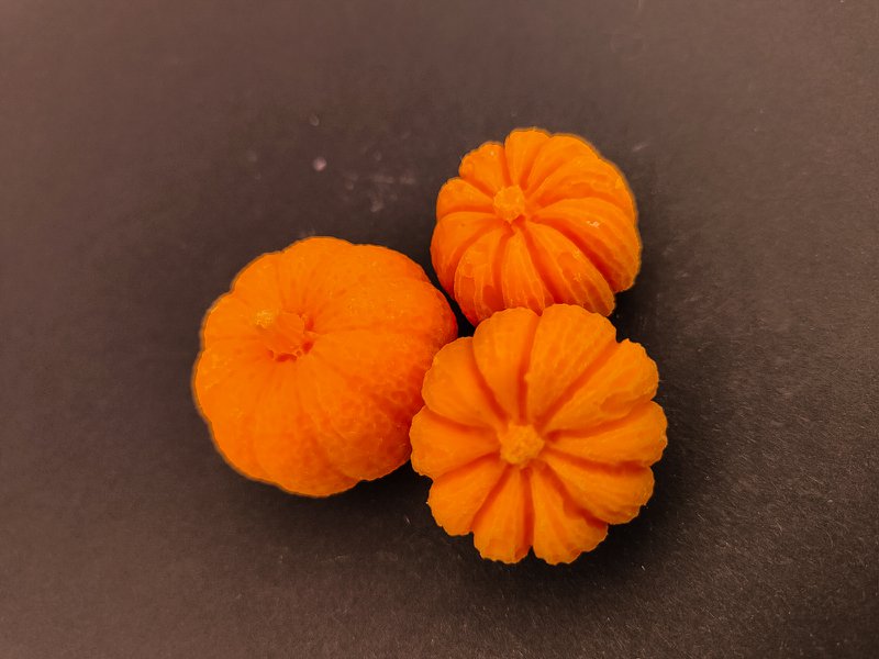 Græskar sæt orange