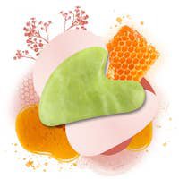 Display + 15 Gua Sha - Gladmakend + Glow Booster