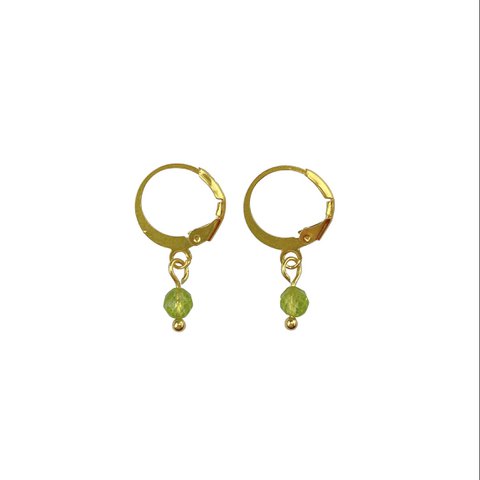 Ohrringe Peridot - Gold