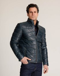 Rumford │ Leather Puffer Jacket