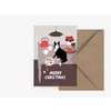 Postkarte / Petisfaction "Cats" Merry Christmas