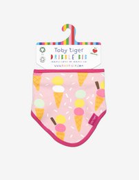 Panno per bambini bio-cotton con stampa gelato