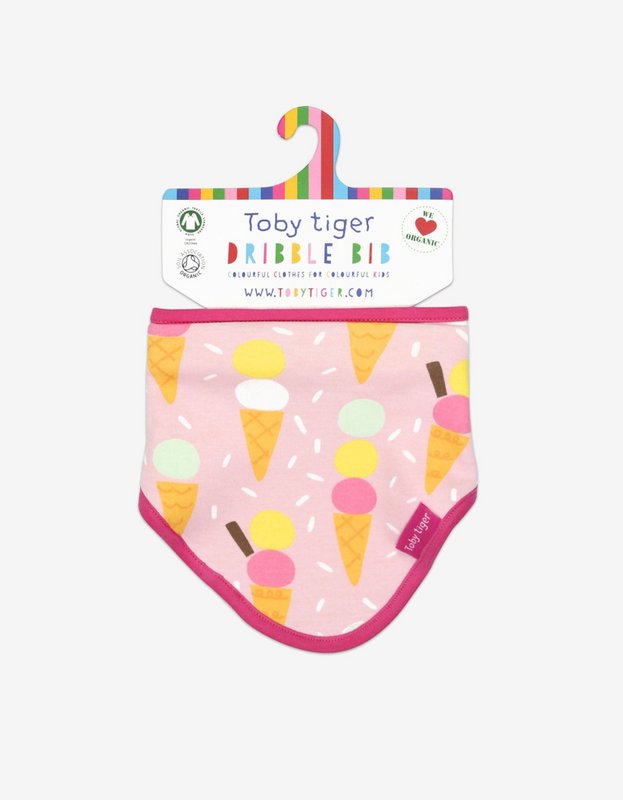 Panno per bambini bio-cotton con stampa gelato