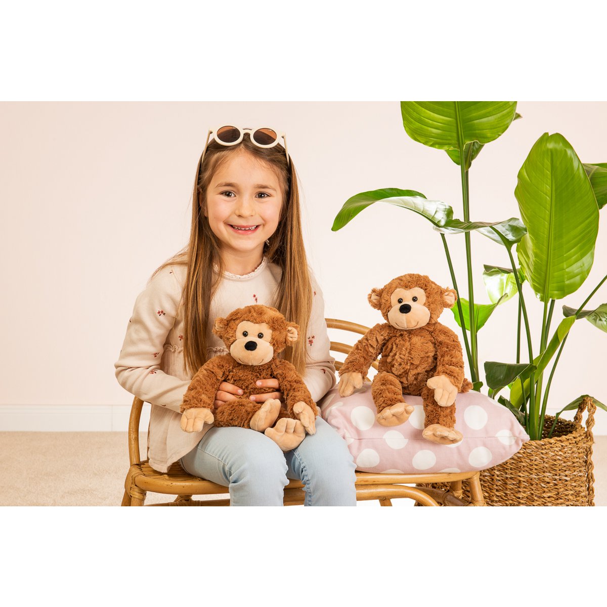 Äffchen Ricky 32 cm - Plüschtier - Stofftier