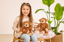 Monkey Ricky 32 cm - plyslegetøj - blødt legetøj