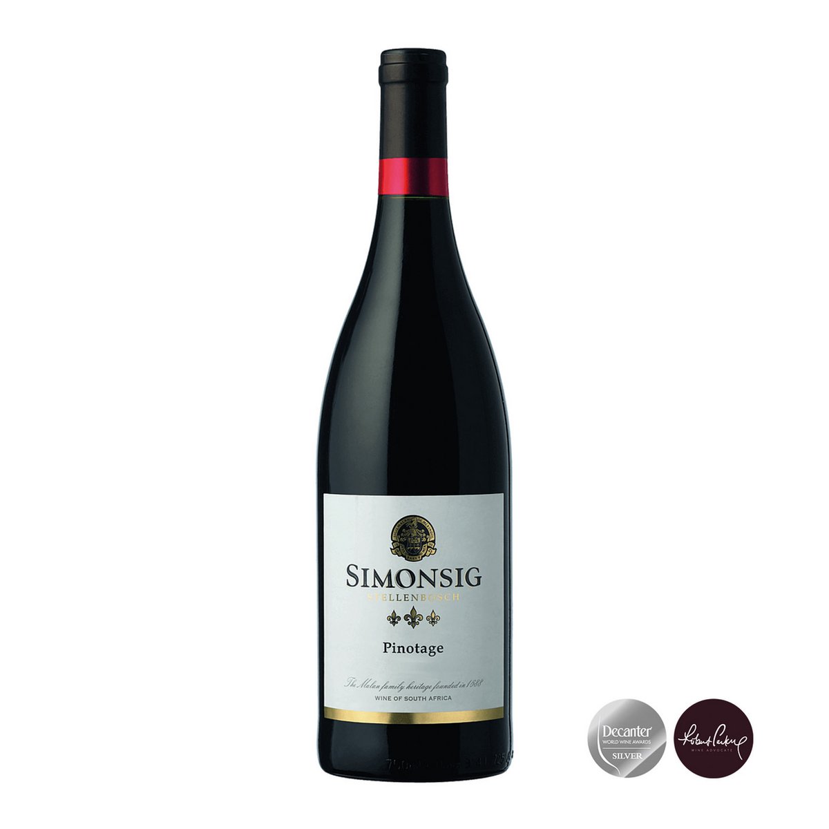 6 flasker Pinotage 2018 - Simonsig
