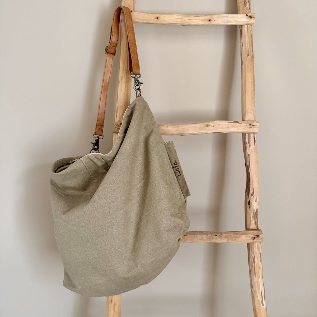 BaggyBag  (recycled cotton khaki) 