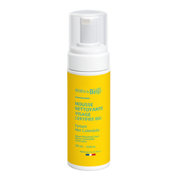Face cleansing foam Sensitive skin Honey Calendula Bio Cosmos Organic - Born to Bio 150mL