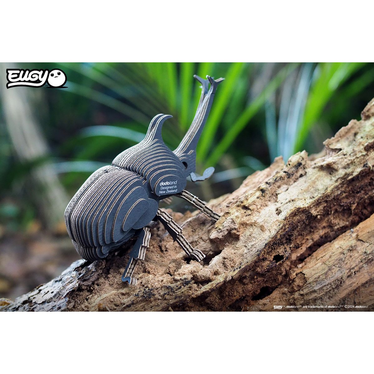EUGY 3D Puzzel - Neushoornkever