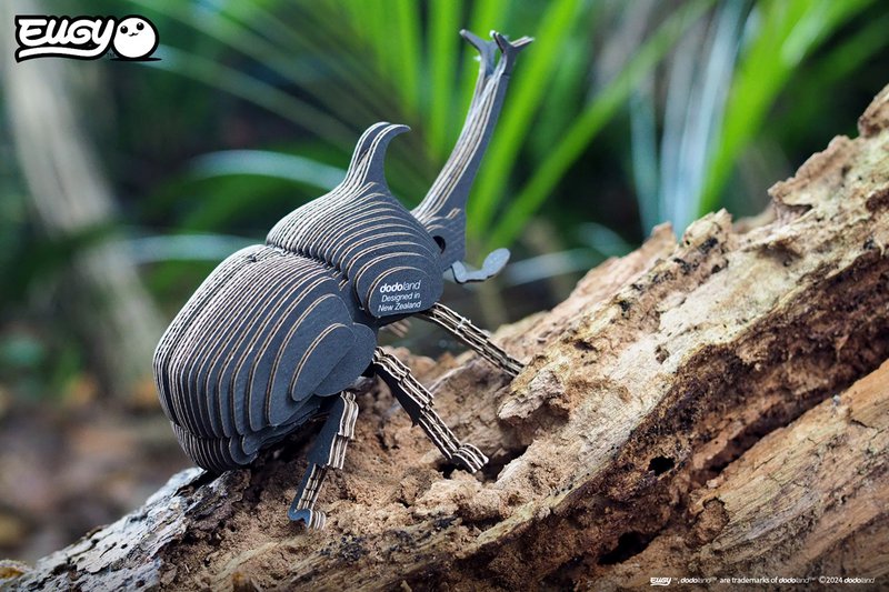 EUGY 3D-puslespil - Rhinoceros Beetle
