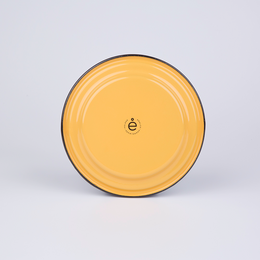 17 cm Emalje Sideplade | Almindelig B.