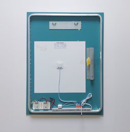 Badeværelsesspejl med belysning 60x80 cm – LED Anti-kondens Dæmpbar